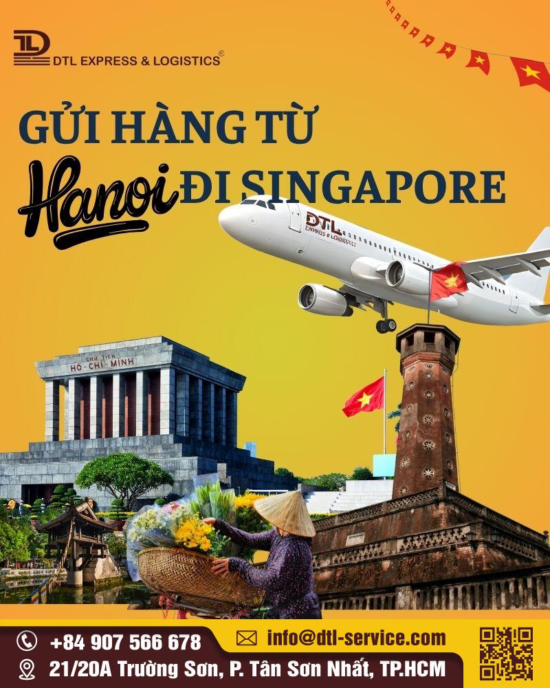 Gửi hàng từ Hà nội đi Singapore