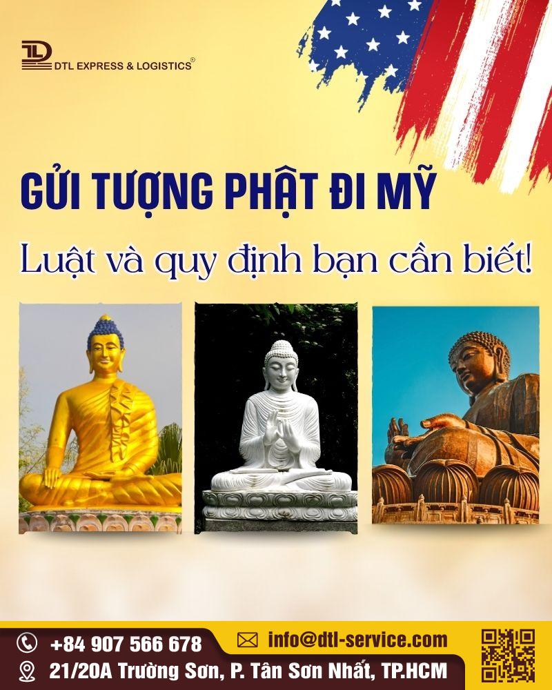 Gửi tượng phật đi Mỹ