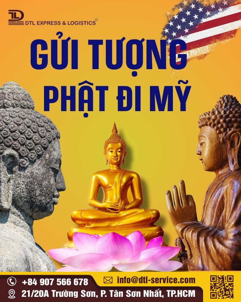 Gửi tượng phật đi Mỹ